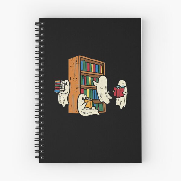 Item preview, Cute Reading Ghosts Bookshelf Book Lover Spooky Halloween designed and sold by haitrieuic96.