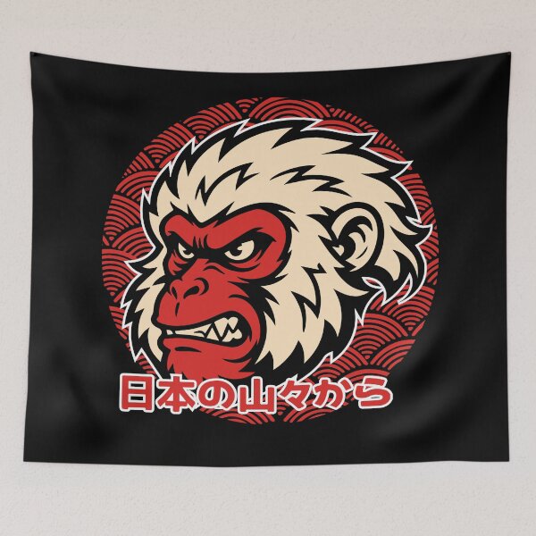 Item preview, Wild Snow Monkey Roaring Energy designed and sold by benyrhmt.