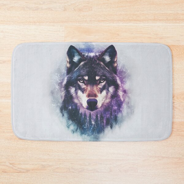 Item preview, 3d Render Of Geometric Wolf Forest Digital designed and sold by Checho30.