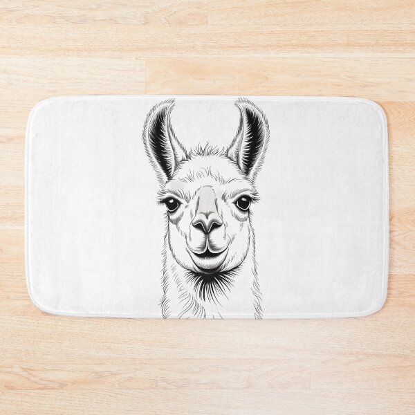 Item preview, Lama — Monochrome Minimalism designed and sold by ErgTime.