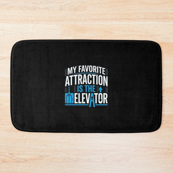 Item preview, My Favorite Attraction Is The Elevator Lazy Humor designed and sold by DuckOddity.