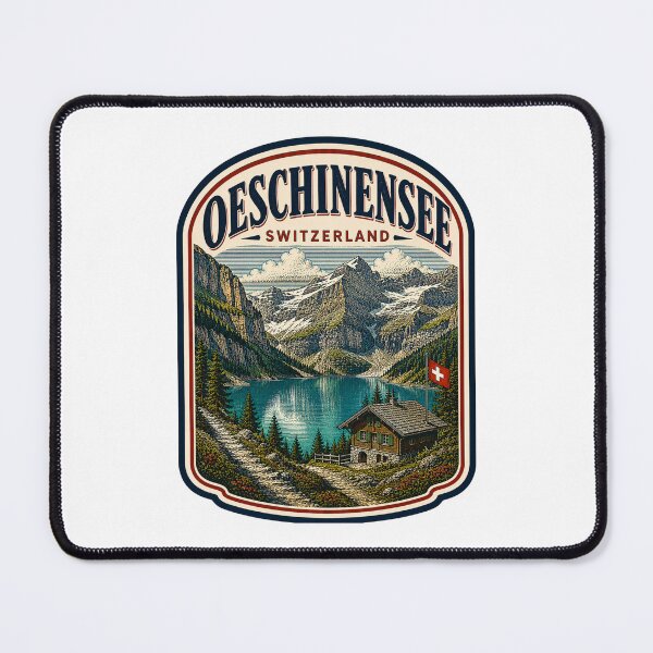 Item preview, Oeschinensee - Switzerland designed and sold by GoodOldVintage.