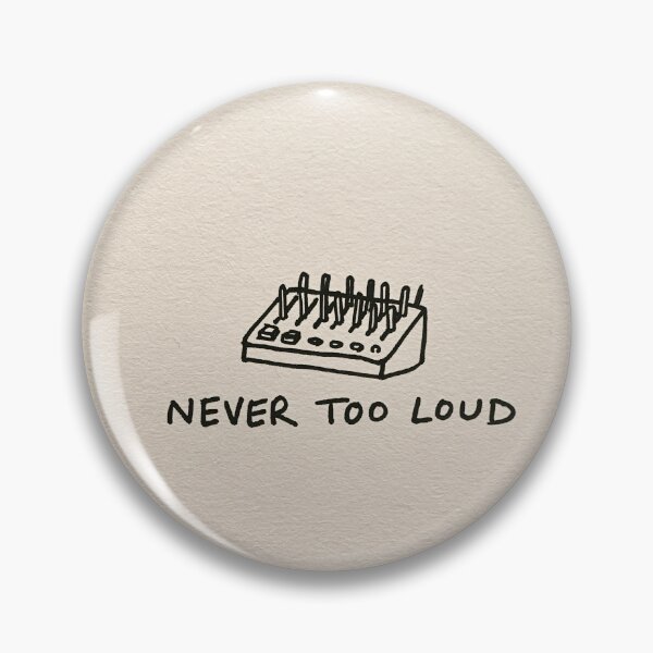 Item preview, Never Too Loud Retro Music Mixer Ink Drawing designed and sold by lautir.