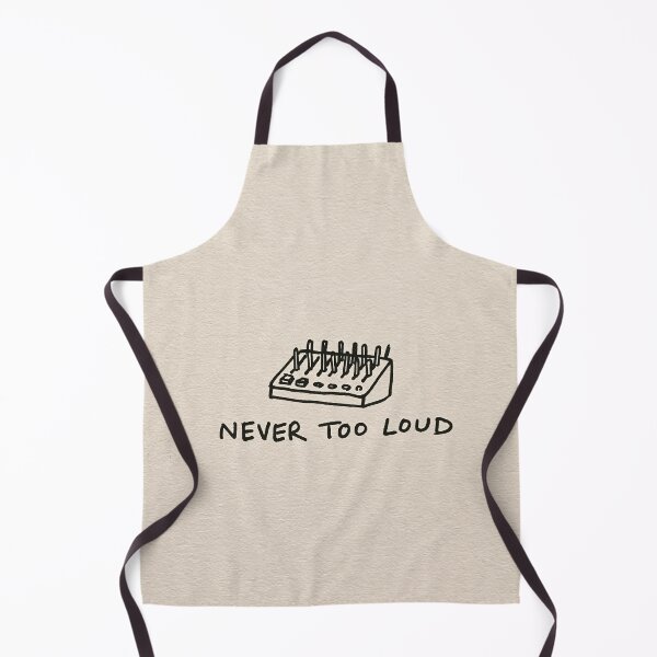 Item preview, Never Too Loud Retro Music Mixer Ink Drawing designed and sold by lautir.