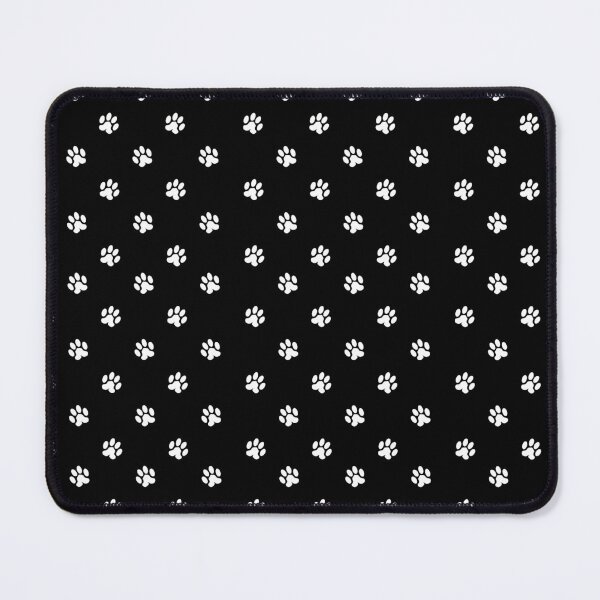 Item preview, White Cat Paw Prints Seamless Pattern Graphic designed and sold by ReGenDx.