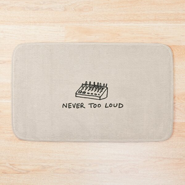 Item preview, Never Too Loud Retro Music Mixer Ink Drawing designed and sold by lautir.