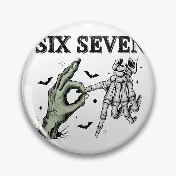 Item preview, Six Seven Gothic Zombie Skeleton Hand Connection Design designed and sold by AlisonKli63932.