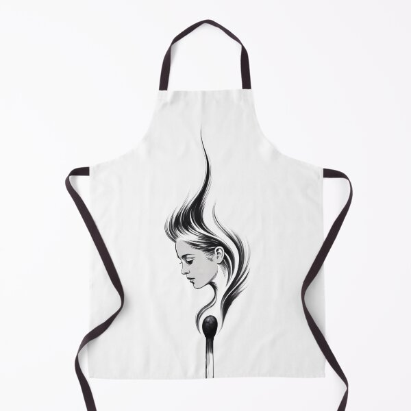 Item preview, Face of Fire — Monochrome Minimalism designed and sold by ErgTime.