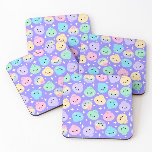 Item preview, Dumpling Seamless Pattern designed and sold by GlitterArtySVG.