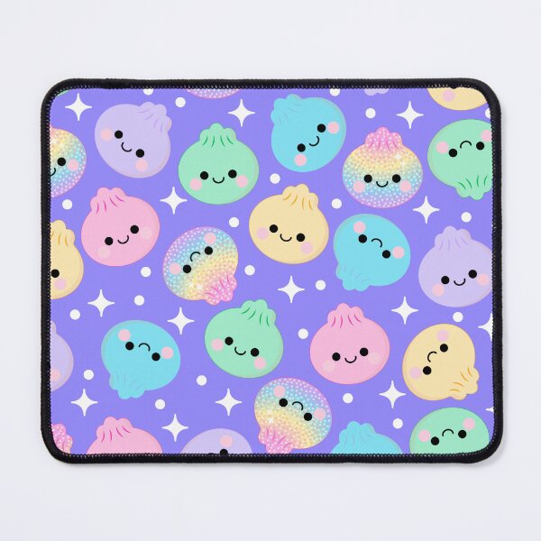 Item preview, Dumpling Seamless Pattern designed and sold by GlitterArtySVG.