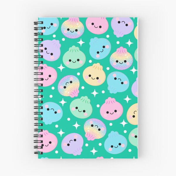 Item preview, Dumpling Seamless Pattern designed and sold by GlitterArtySVG.
