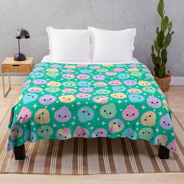Item preview, Dumpling Seamless Pattern designed and sold by GlitterArtySVG.