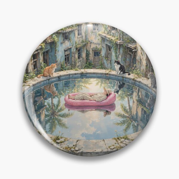 Item preview, Affordable Getaway with Cats Under the Palms designed and sold by m-y-A-I-A-R-T-.
