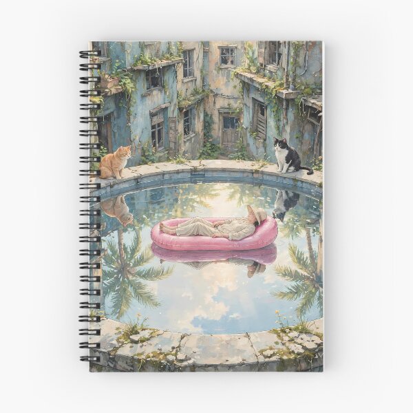 Item preview, Affordable Getaway with Cats Under the Palms designed and sold by m-y-A-I-A-R-T-.