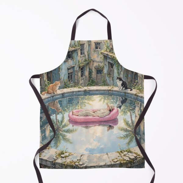 Item preview, Affordable Getaway with Cats Under the Palms designed and sold by m-y-A-I-A-R-T-.