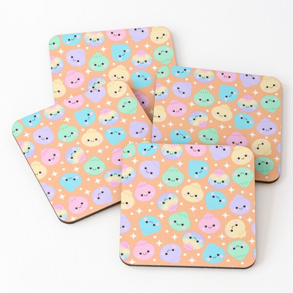 Item preview, Dumpling Seamless Pattern designed and sold by GlitterArtySVG.