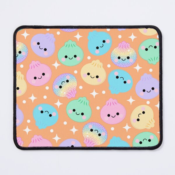 Item preview, Dumpling Seamless Pattern designed and sold by GlitterArtySVG.