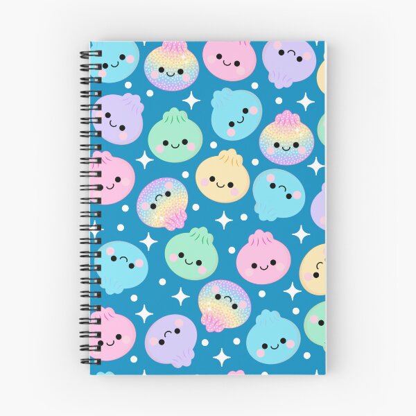 Item preview, Dumpling Seamless Pattern designed and sold by GlitterArtySVG.