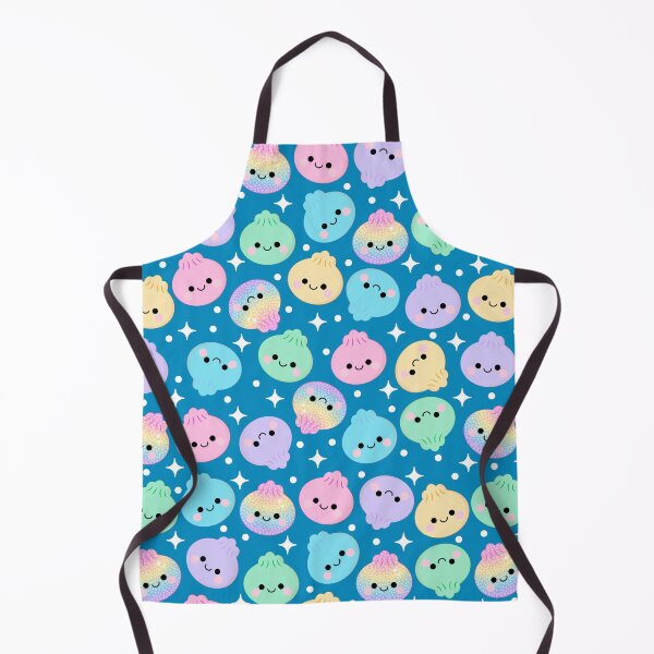 Item preview, Dumpling Seamless Pattern designed and sold by GlitterArtySVG.