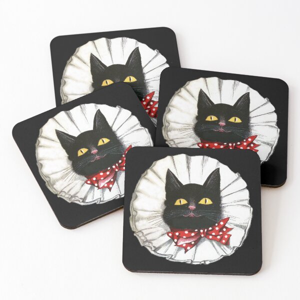 Item preview, The black cat gets ready to party designed and sold by stevepaint.