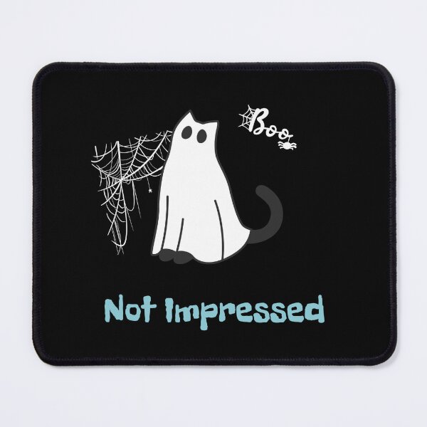 Item preview, Not Impressed | Funny Halloween Cat | Reaction Cats designed and sold by ContigoART.