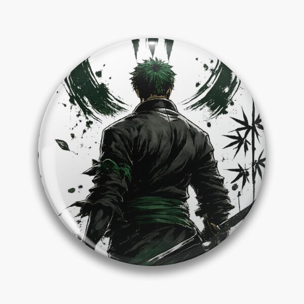 Artikelvorschau, Zoro Drei-Schwert-Samurai-Anime-Design entworfen und verkauft von QubekShop.