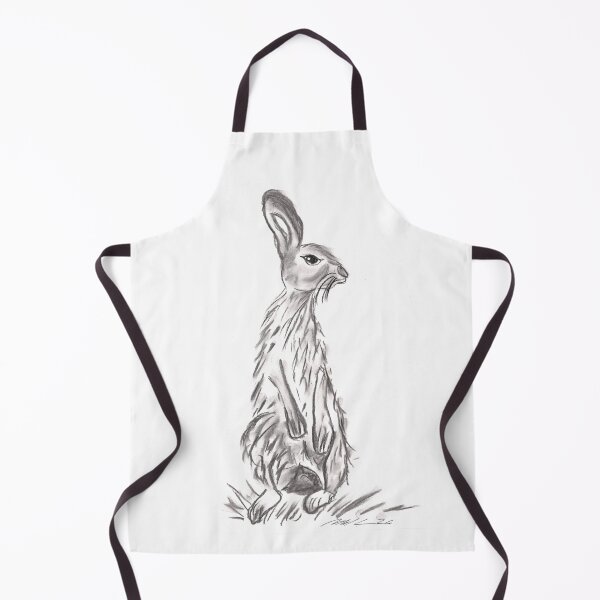 Item preview, Hare, Charcoal designed and sold by Anke‘s Bazaar.