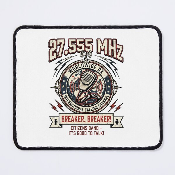 Item preview, 27.555 MHz CB Radio International Calling Channel T-Shirt designed and sold by Scorpion Creative.