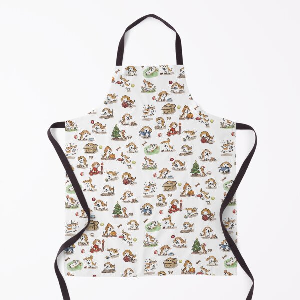 Item preview, Adorable Brown and White Dog Sticker Set designed and sold by aimicat.