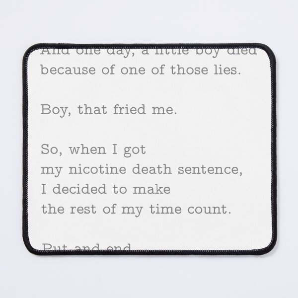 Item preview, "I decided to make the rest of my time count" designed and sold by Hamilton Design.