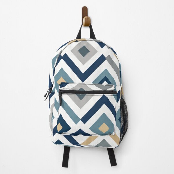 Item preview, Geometric Blue & Gold Pattern designed and sold by Punch-E415.