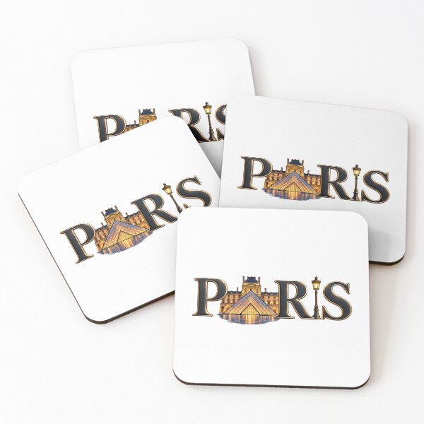 Item preview, Paris Louvre Pyramid – Elegant France Travel & Paris Lover Design designed and sold by SVALANART.