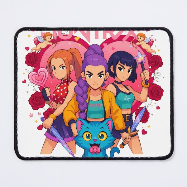 Item preview, Magical Girl Trio Fantasy Heart Adventure Artwork designed and sold by WilliamTh31257.