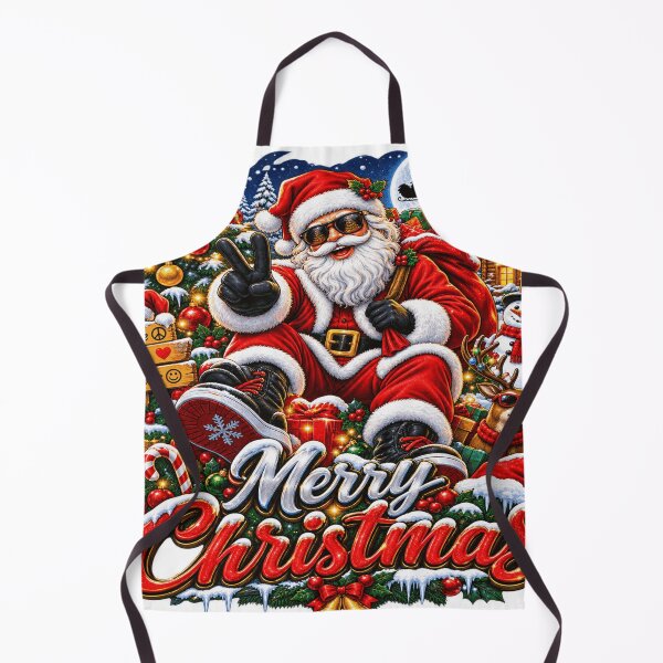 Item preview, Merry Christmas Santa Peace Love Happiness designed and sold by Imperium-Studio.