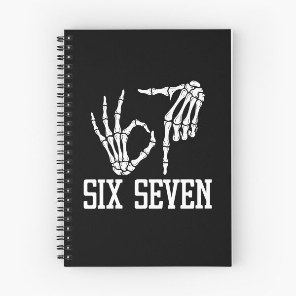 Item preview, Six Seven Skeleton Hands 67 Meme Funny Halloween Viral Trend designed and sold by haitrieuic96.