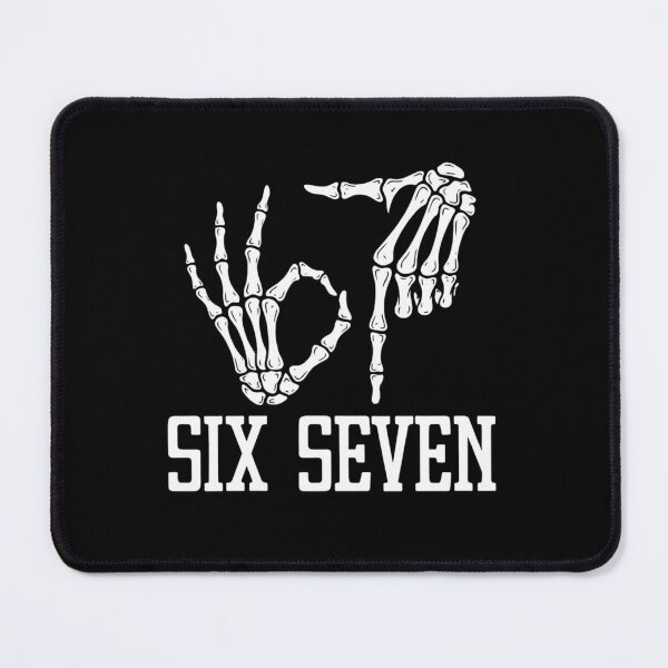 Item preview, Six Seven Skeleton Hands 67 Meme Funny Halloween Viral Trend designed and sold by haitrieuic96.