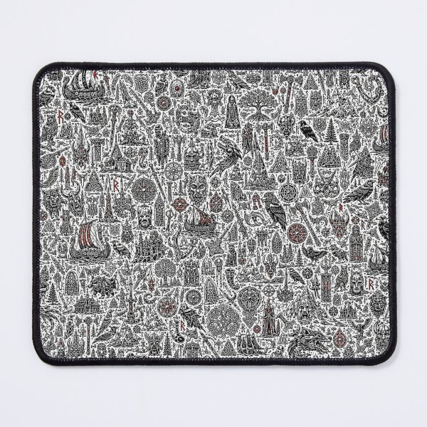 Item preview, Legendary North Viking Doodle Pattern designed and sold by i-corp.