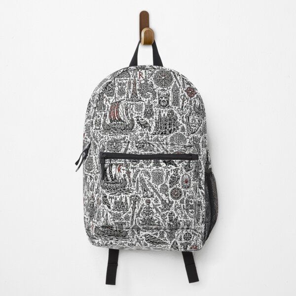 Item preview, Legendary North Viking Doodle Pattern designed and sold by i-corp.