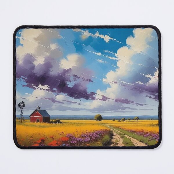 Item preview, Tranquille Field in Summer designed and sold by Undersea Ai Art.