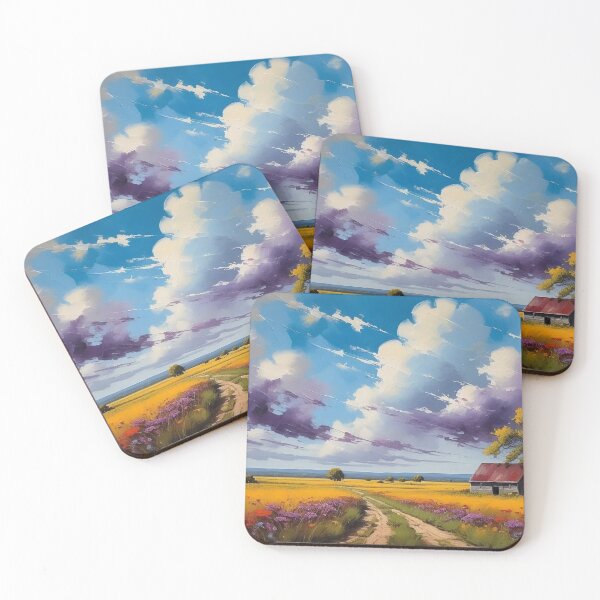 Item preview, Tranquille Field in Summer designed and sold by Undersea Ai Art.