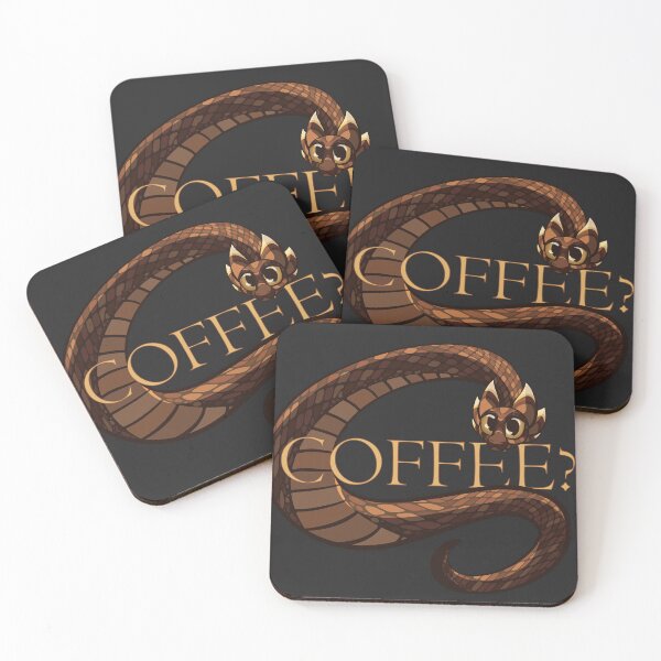 Item preview, Where's the Coffee? Coffee Snake designed and sold by OrphneDoesArt.