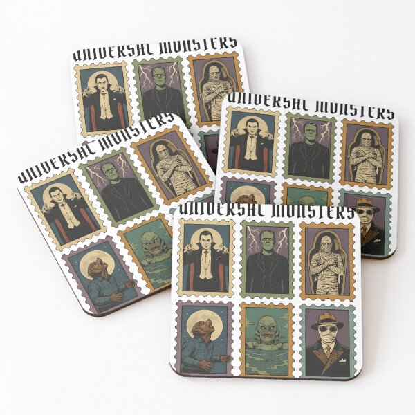Item preview, Vintage Universal Monsters Gothic Horror Stamp Collection designed and sold by RichardAn57560.