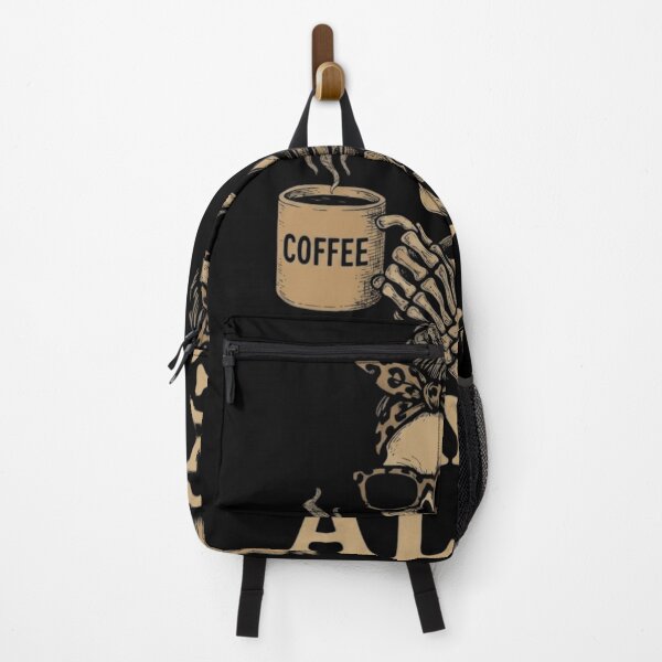 Item preview, Staying Alive Skeleton Drinking Coffee Messy Bun Mom Retro designed and sold by haitrieuic96.