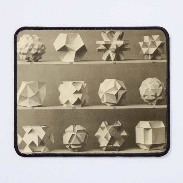 Item preview, Brückner’s Polyhedral Models (1900)  designed and sold by A Little Bit Ludo.
