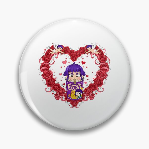 Item preview, Cute Purple Hair Cupid Love Rose Heart Design designed and sold by JamesVela80988.
