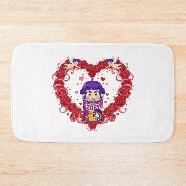 Item preview, Cute Purple Hair Cupid Love Rose Heart Design designed and sold by JamesVela80988.