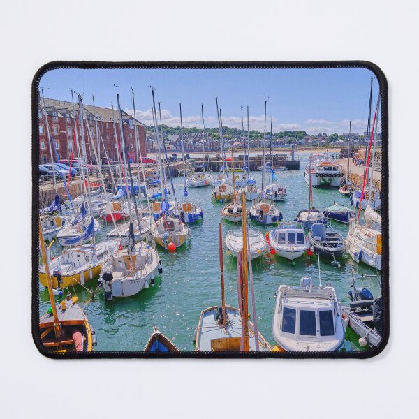 Item preview, The small harbour at North Berwick full of yachts and small boats designed and sold by Violaman.