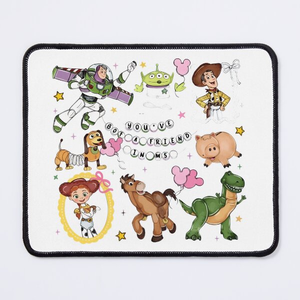 Item preview, Cute Space Toy Characters Friendship Sticker Art designed and sold by JanetDiaz93774.