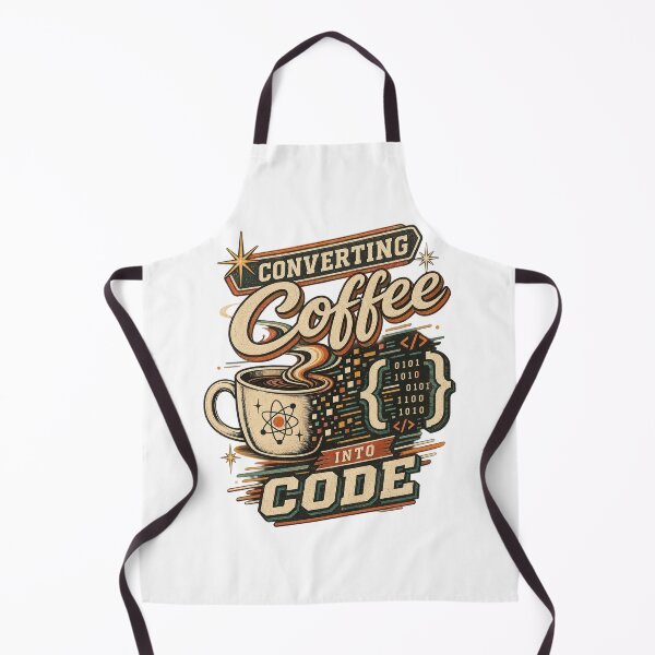 Item preview, Coffee Into Code – Retro Programmer Software Developer Coding Design designed and sold by Retroteez.