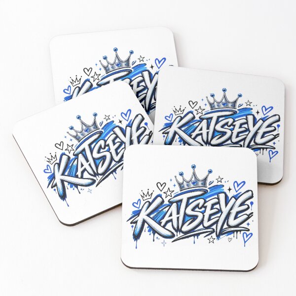 Item preview, Royal Blue Graffiti Style KASEY Crown Name Artwork designed and sold by Christoph19611.